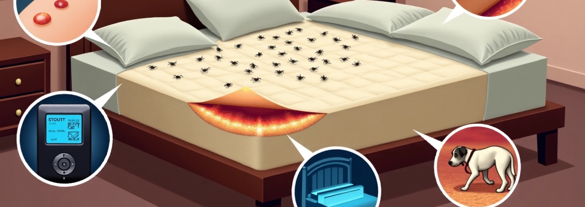 infestation de punaises de lit